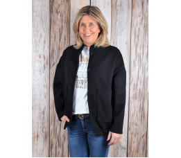 BOMBER JASJE zwart